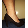 Gedragen Suède-look Pumps