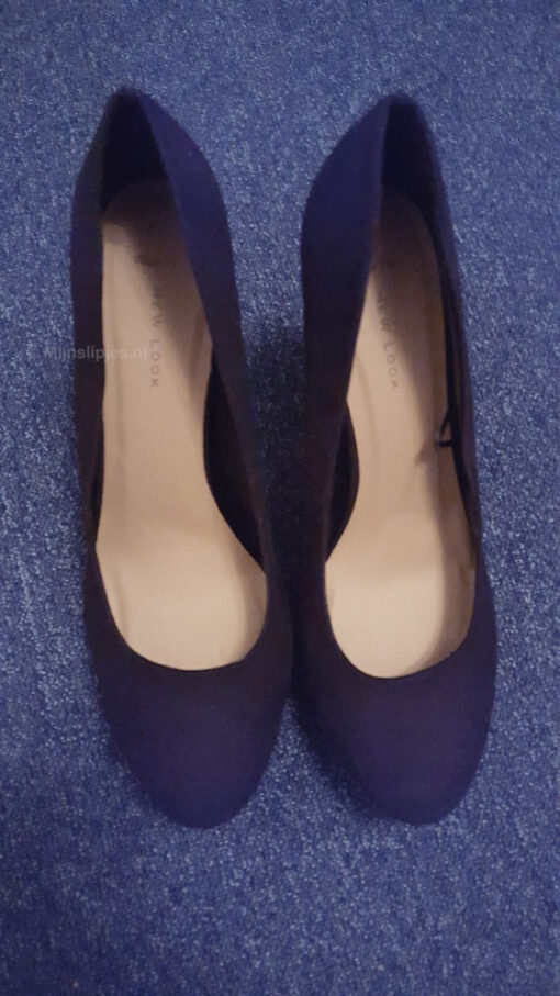 Gedragen Suède-look Pumps
