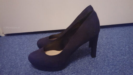 Gedragen Suède-look Pumps
