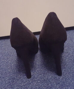 Gedragen Suède-look Pumps