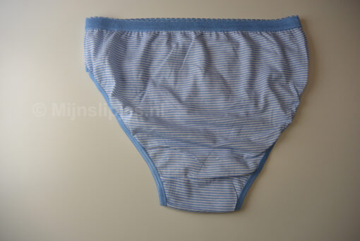 Katoenen Slipje Wit/Blauw - Afbeelding 2