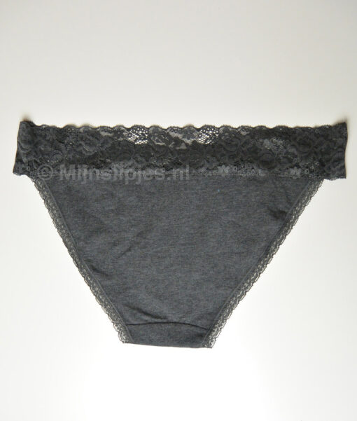 Grijze Katoenen Slip - Afbeelding 2