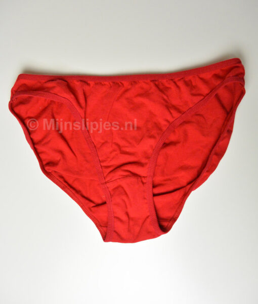 Rood Slipje van Katoen