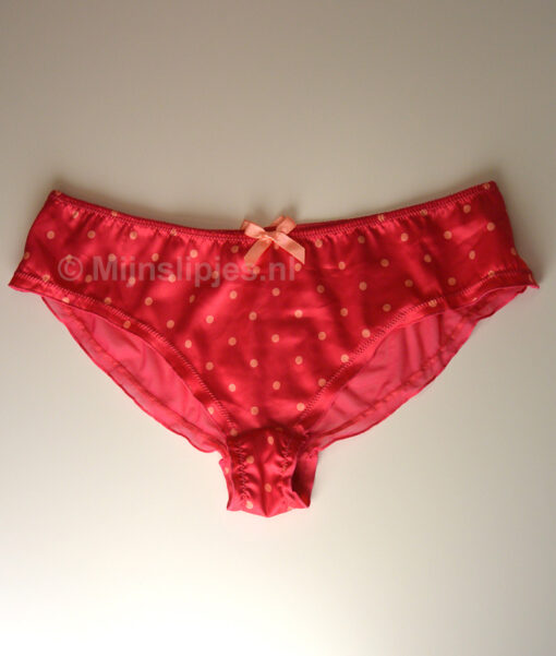 Leuke Rode Slip met Strik