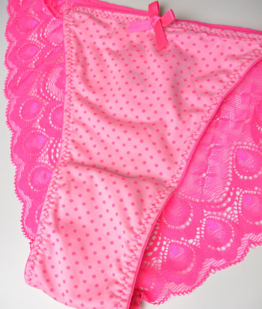 Leuke Kanten Slip met kleine Stippels - Afbeelding 3