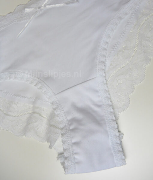 Witte Slip Gedragen - Afbeelding 3