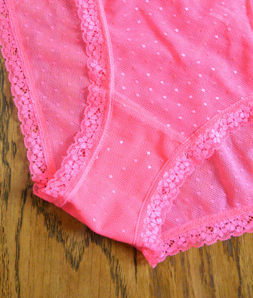 Gedragen doorschijnende slip roze - Afbeelding 2