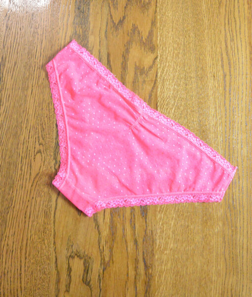 Gedragen doorschijnende slip roze - Afbeelding 3