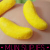 Foto's geile bananensnoepjes