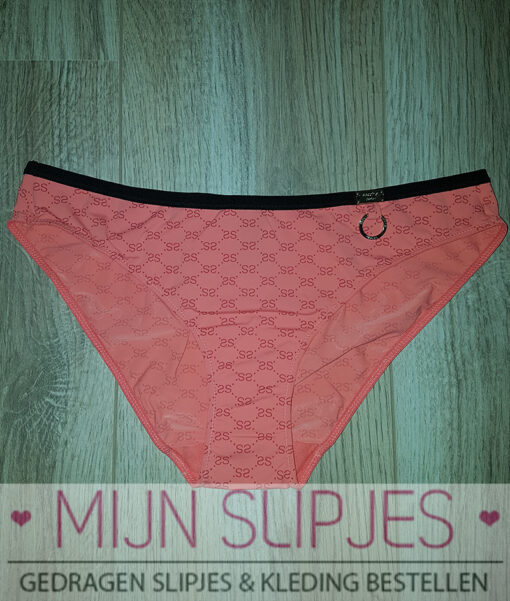 Zachte oranje merk slip