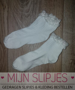 Schattige witte sokjes