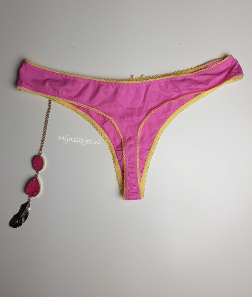 Lekkere roze katoenen string - Afbeelding 2