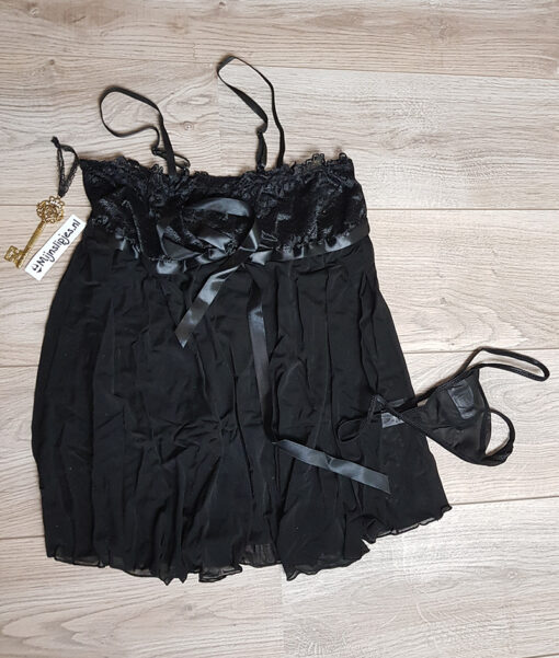 Gedragen babydoll setje