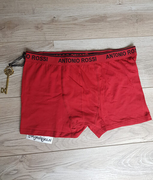 Rode heren boxer
