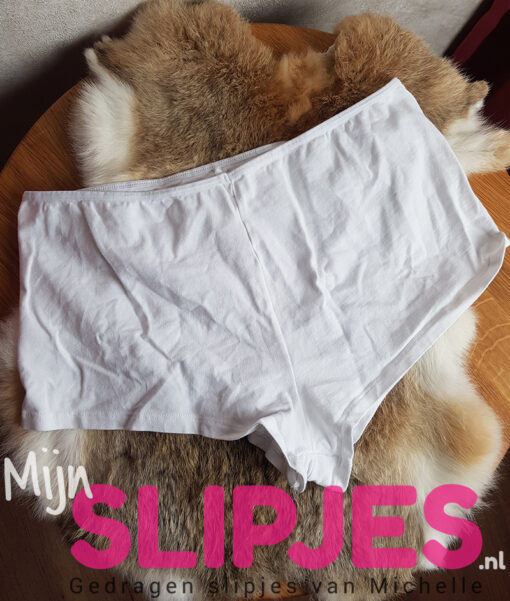 Witte basic gedragen boxer