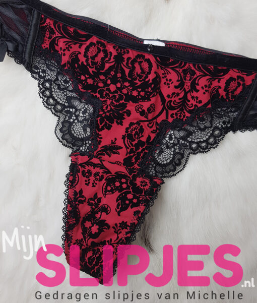 Mijn string van luxe materiaal gedragen voor jou - Afbeelding 2